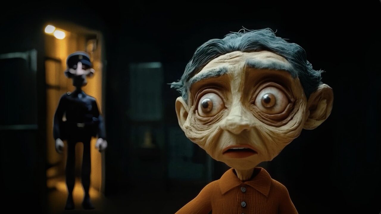 Still from One Last Wish, a clay-animation style short film by Edmond Yang
